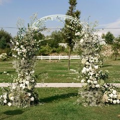 Large Steel Wedding Arch Garden Arbor Archway Gate Photography Party Backdrop