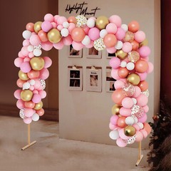 Large Balloon Arch Set Stand Base Frame Kit Birthday Wedding Party Decoration