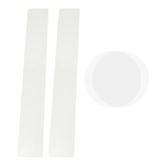 Centerpiece Stands Columns Display with Acrylic Lid Self-adhesive Strip Design