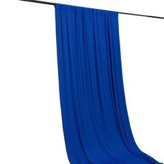 5 ft x 10 ft ROYAL BLUE 4-Way Stretch Spandex Divider Backdrop Curtain Wedding