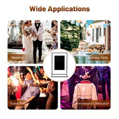 Easel Stand for Wedding Sign Poster, Instant Display Easel, Metal Art Easel