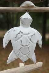 Seaside Wedding Sea Turtle Driftwood Hanging Mobile Decor – G-77