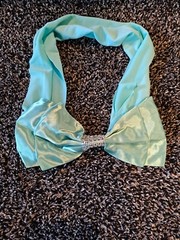 10 Pk Chair Sashes – Spandex Satin Bows Tied, Wedding Anniversary Decorations