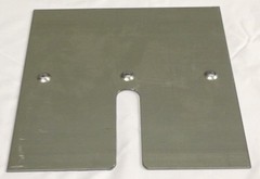 16″ x 14″ (10 LB) PIPE AND DRAPE STEEL BASE WITH BASE PIN – FOR PIPE & DRAPE KIT