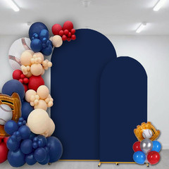 Arch Backdrop Cover Wedding Spandex Fitted Arch Covers,Round Top Chiara Baby Bri