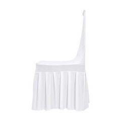 20PCS White Chair Covers for Wedding Parties and Dining Stretch Chair Slipcovers