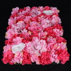 12X Artificial Fake Flower Velvet Hydrangea Wall Panel Banquet Wedding Party Dec