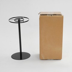 4Pcs 40cm Wedding Flower Stands,Black Metal Flower Stand for Table Centerpieces
