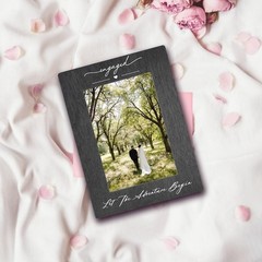 Engagement 4×6 Picture Frame, Wedding Photo Frames, Newly Engaged Gifts for C…