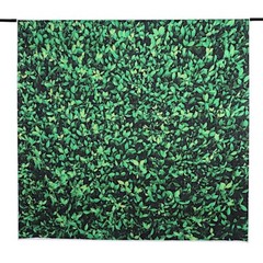 GREEN 8 ft x 8 ft Printed Vinyl Greenery Banner PHOTO BACKDROP Party Decorations