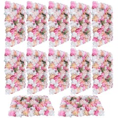 12*Artificial Flower Wall Panels Flower Panels for Venue Backdrop Wall Decor