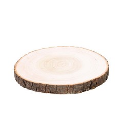 Natural Round Poplar 9″-12″ wide Wood Slices Wedding Decorations Centerpieces