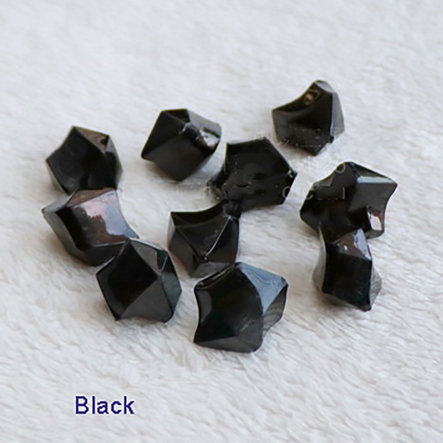 20*27mm Crystal Plastic Gem Stone Ice Rocks Table Scatter Vase Fish Tank Decor