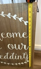 Welcome To Our Wedding Sign!!! Must Have For Your Special Day!