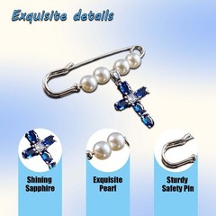 Something Blue Gift for Bride – Wedding Bouquet Charm Memorial Gifts Dress Pi…