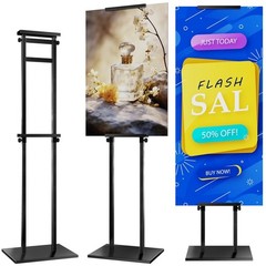 Poster Stand for Display, Sign Holder Floor Stand, Double Sided Banner Stand …