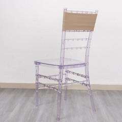 10 Nude Spandex STRETCHABLE CHAIR SASHES Wedding Party Decorations SALE