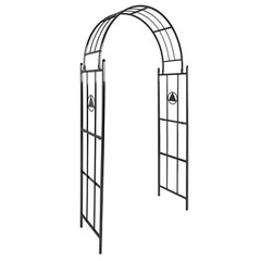 Outdoor Steel Garden Archway Trellis For Roses&Vine Climbing Plant Stand 89.5in