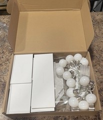 4ft Cardboard White Marquee Light Up “&” Wedding Sign