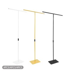 Gold/White/Black Backdrop Stands For Wedding,Adjustable Wedding Backdrop Stands,