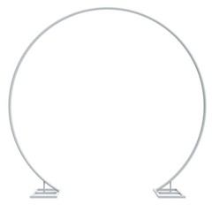Round Backdrop Stand Metal Double Hoop Wedding Party Balloon Flower Arch Frame