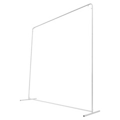 6.56*6.56 FT Heavy Duty Backdrop Stand Kit Support Shelf with Metal Steel Base