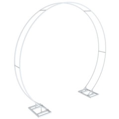 Round Backdrop Stand Metal Double Hoop Wedding Party Balloon Flower Arch Frame