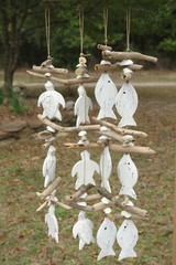 Beach Wedding Hanging Driftwood Decor Sea Turtles Ocean Fish – 4 items