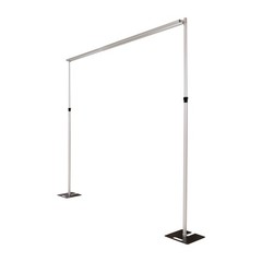 10*10ft Background Holder，Square Wedding Backdrop Rack，Adjustable Backdrop Stand