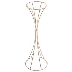Set of 3 Modern Roadside Flower Stand Table Prop Flower Vessel Flower Stand Gold