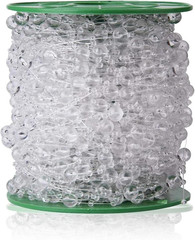 200FT Roll Clear Garland Diamond Strand Acrylic Crystal Bead DIY Wedding Curtain
