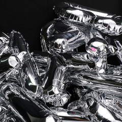 [52 PCS] 16″ Foil Silver Letter Balloons 2 Sets of A-Z, Mylar Aluminum Hangin…