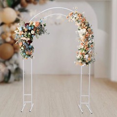 Metal Stand Arch 7.2ft Wedding Balloon Backdrop Party Stand For Garden Outdoor