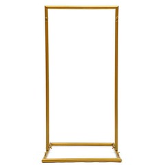 1m Metal Wedding Arch Stand Backdrop Flower Frame Garden Party Ballon Prop Decor