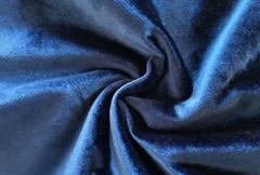 Blue Heavy Style Velvet Curtain 12ft H Drape Stage/Theater/Home Noise Thermal
