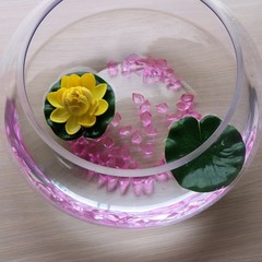 Plastic Gem Stones Nuggets Ice Rocks Table Scatter Fish Tank Vase Decor 27*20mm