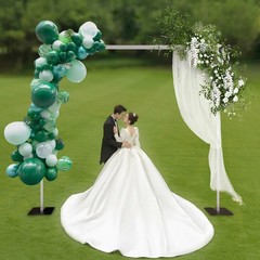 10*10ft Square Backdrop Stand，Adjustable Background Holder，Wedding Backdrop Rack