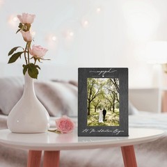 Engagement 4×6 Picture Frame, Wedding Photo Frames, Newly Engaged Gifts for C…