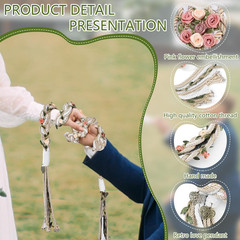 Rustic Wedding Handfasting Cord for Traditional Ceremony and Catholic Blessings