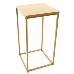 10pcs 24″ tall Matte Gold Geometric Metal Stands Wedding Flower Vase Holders NEW