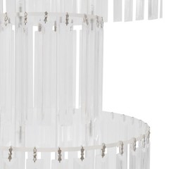 5-Tier Flower Stand for Wedding, Crystal Flower Stand