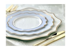 ” OCCASIONS ” 320 Piece set (40 Guests)-Heavyweight Wedding Party Disposable …