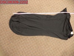 NWOT – 1PC Black Chair Cover, One Size