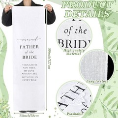 Father Wedding Memorial Reserved Chair Sign in Loving Memory of Parents Celeb…