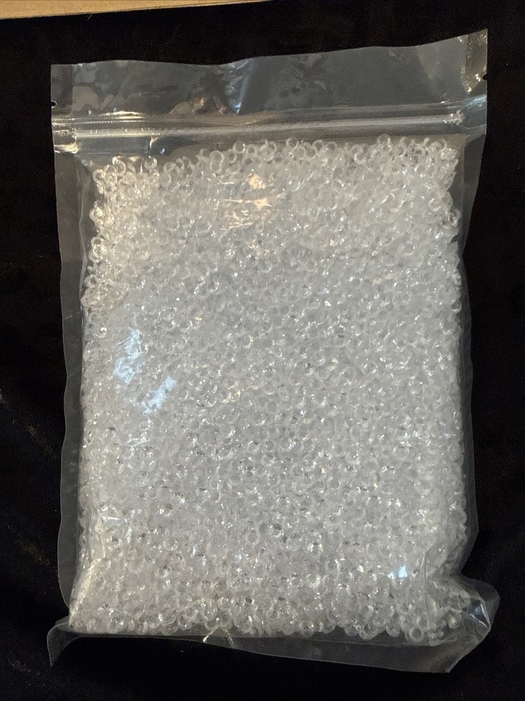 Fake Diamonds, 10000 PCS Mini Clear Diamonds Decoration Acrylic Crystal NIP