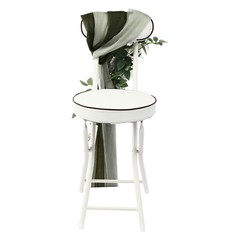 Wedding Chair Back Flowers Artificial Prevent Fading Wedding Chair Decorations