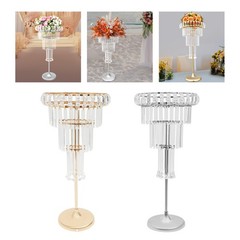 4 Tier Acrylic Flower Stand 32.28inch Tall Wedding Centerpieces Flower Stand