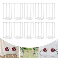 Clear Flower Stand, Acrylic Flower Stand, Wedding Flower Vases