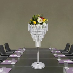 5-Tier Flower Stand Round?Flower Rack 71cmH Holder Flower Arrangement Decoration