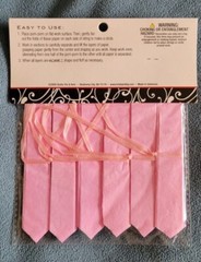 His & Hers pink 6- 5in x 46in pom pom garland